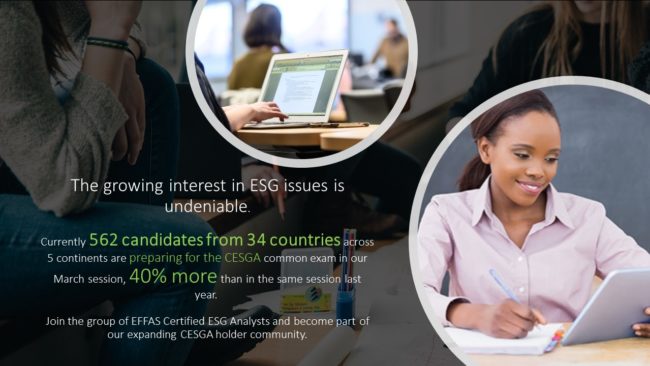 Message – registered candidates CESGA Common Exam